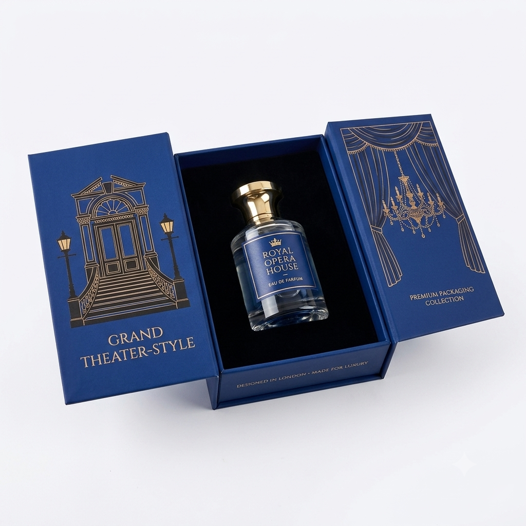 Custom perfume box finished product