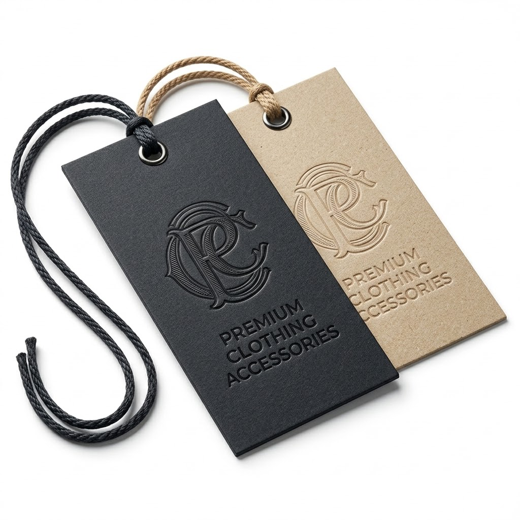 3D Embossed Hang Tags