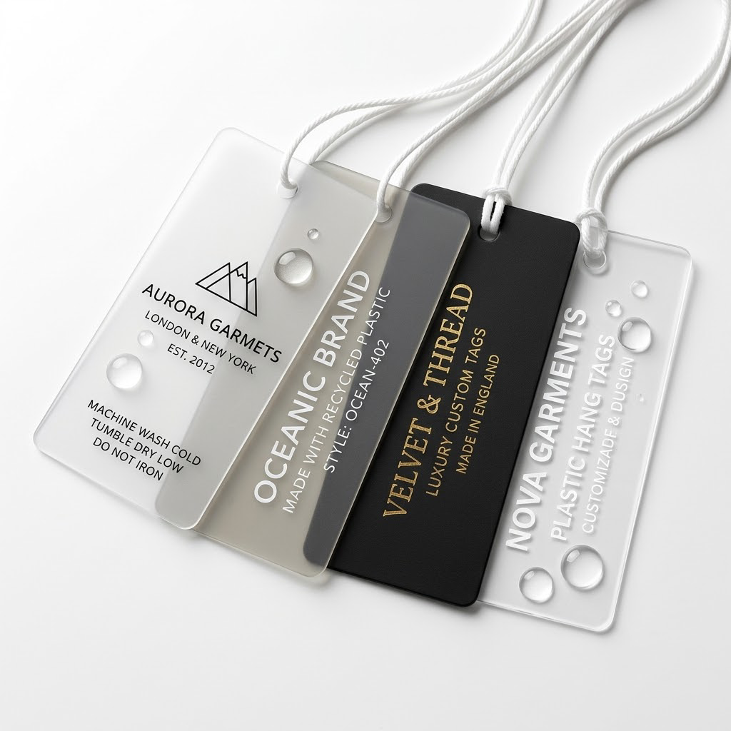Frosted PVC Hang Tags