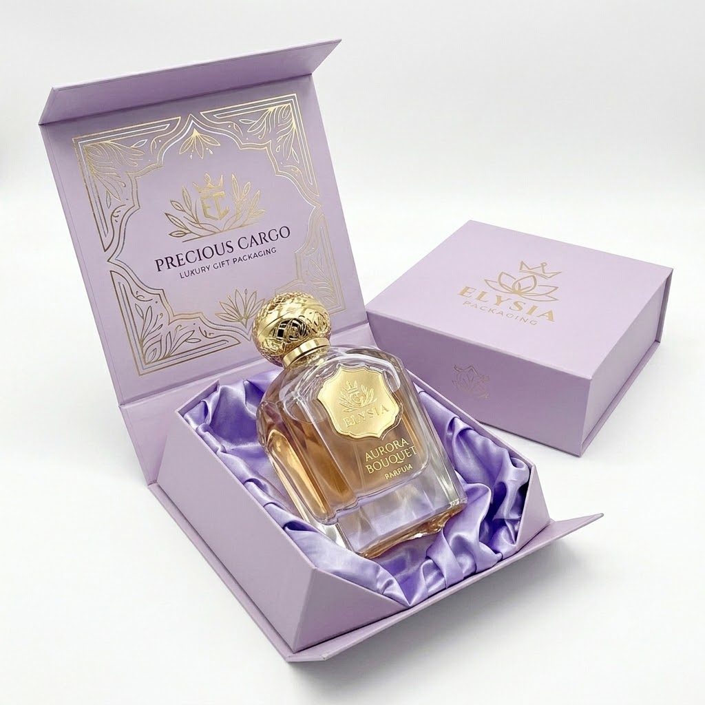 gold foil Perfume case