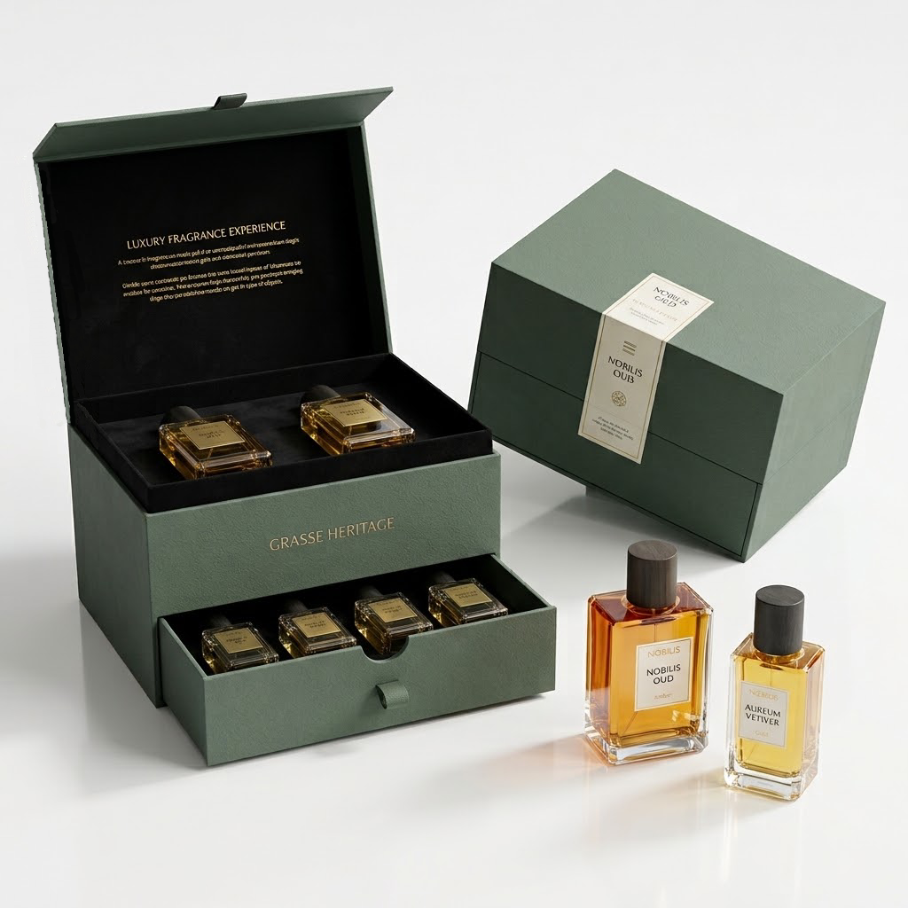 Magnetic Drawer Perfume Box 
